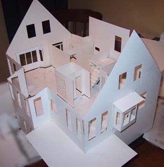 Building Architectural Models Exterior Walls